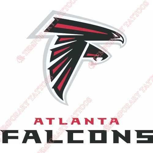 Atlanta Falcons Customize Temporary Tattoos Stickers NO.400